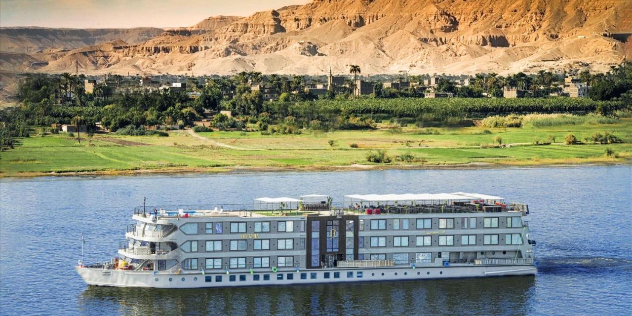 Historia The Boutique Hotel Nile Cruise - Every Monday From Luxor For 04 & 07 Nights - Every Friday From Aswan For 03 & 07 Nights المظهر الخارجي الصورة