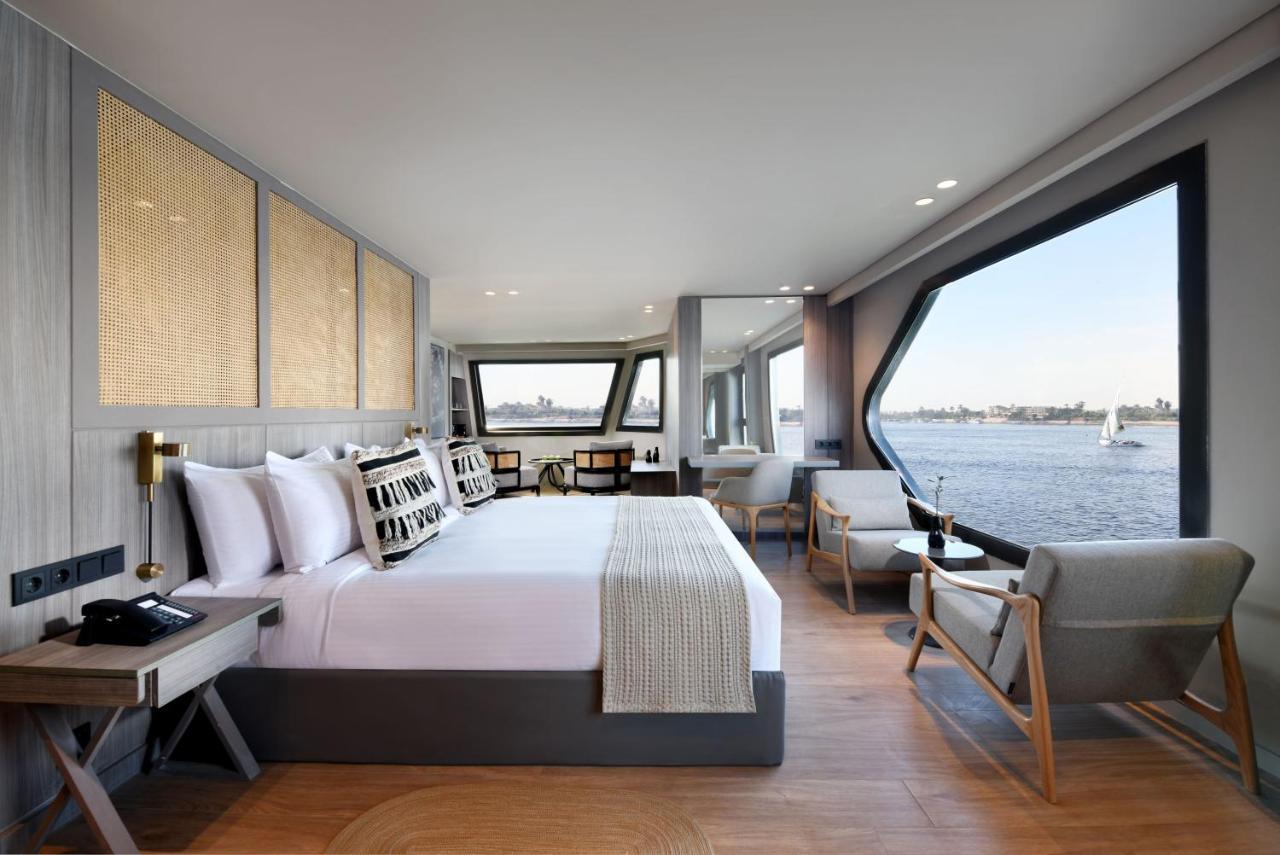 Historia The Boutique Hotel Nile Cruise - Every Monday From Luxor For 04 & 07 Nights - Every Friday From Aswan For 03 & 07 Nights المظهر الخارجي الصورة