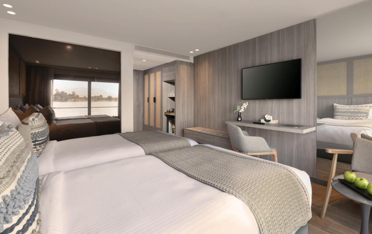 Historia The Boutique Hotel Nile Cruise - Every Monday From Luxor For 04 & 07 Nights - Every Friday From Aswan For 03 & 07 Nights المظهر الخارجي الصورة